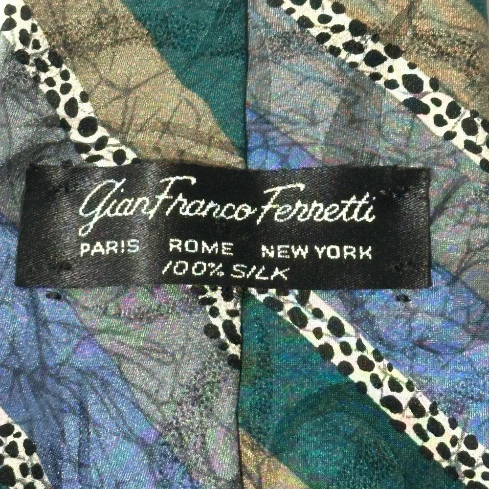 Gian Franco Ferretti 100% Silk tie